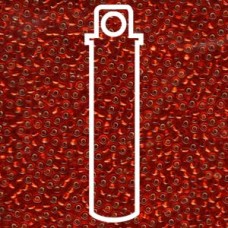 11/0 Miyuki Seed Beads - Silverlined Ruby - 24gm