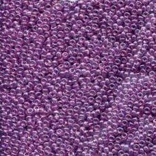 11/0 Miyuki Seed Beads - Light Amethyst Gold Luster - 10gm