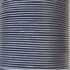 1mm Indian Premium Cowhide Leather Cord - Navy - Per 5 metres