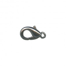 6x10mm Economy Lobster Clasps - Gunmetal Plated - Pack of 12
