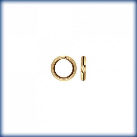 7.2mm (OD) 14K Gold Filled Split Rings
