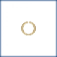 4mm 22ga (.64mm) Click & Lock 14K Gold Filled Round Jumprings - Pack of 10