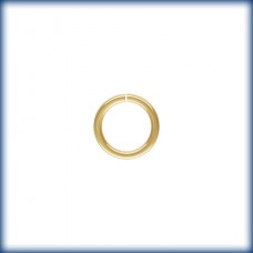 8mm 18ga (1mm) Click & Lock 14K Gold Filled Round Jumprings - Pack of 2