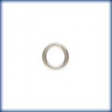 3mm 24ga (.5mm) Click & Lock Anti-Tarnish Sterling Silver Jumprings - Pack of 20