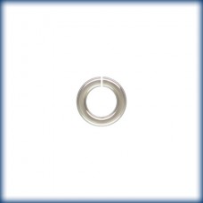 3mm 22ga (.64mm) Click & Lock Anti-Tarnish Sterling Silver Jumprings - Pack of 20
