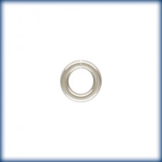 4mm 20ga Click & Lock Sterling Silver Anti-Tarnish Jumprings - Pack of 10