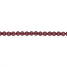 3mm Swarovski Crystal Pearls - Bordeaux - Pack of 20