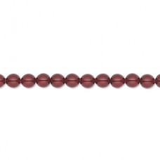 4mm Swarovski Crystal Pearls - Bordeaux - Pack of 10