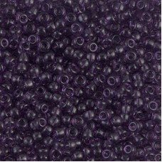 8/0 Miyuki Seed Beads - Transparent Amethyst - 10gm