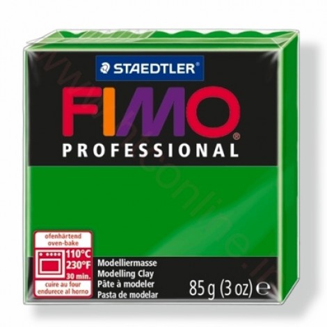 Fimo Professional Polymer Clay - Sap Green - 85gm