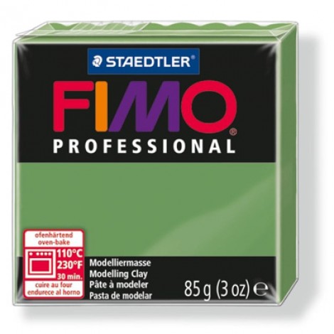 Fimo Professional Polymer Clay - Leaf Green - 85gm