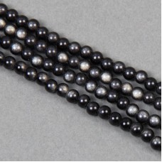 4mm Japanese Miracle Beads - Grey - Pack of 20