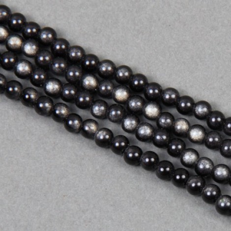 4mm Miracle Beads - Grey