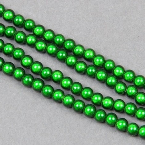 4mm Green Miracle Beads