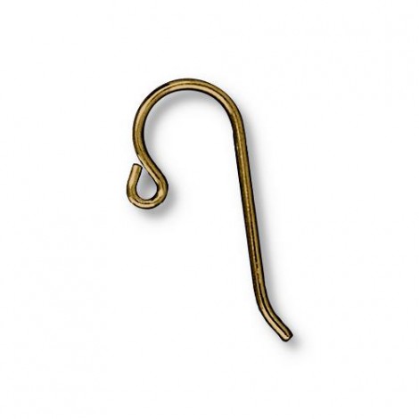 TierraCast Niobium 20ga Brass Small Loop Earwires