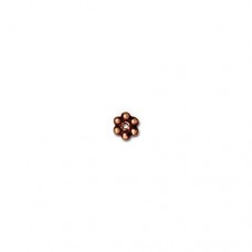 3mm TierraCast Beaded Heishi Spacers - Antique Copper - Pack of 50