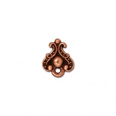 TierraCast Duchess Earposts - Antique Copper Plated - Per pair