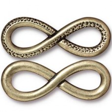 12x31.5mm Infinity Link by TierraCast - Brass Oxide - Each