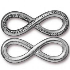 12x31.5mm Infinity Link by TierraCast - Antique Pewter - Each