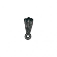 12mm TierraCast Royal Bail - Black Oxide - Pack of 2