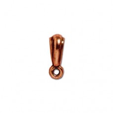 13x6.5mm TierraCast Nouveau Bails - Antique Copper - Pack of 2