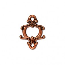 12.75mm TierraCast Keepsake Tiny Clasp Set - Antique Copper - Per Set