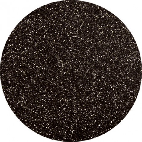 Art Institute Polyester Glitter - Black Velvet - 1/4oz Jar
