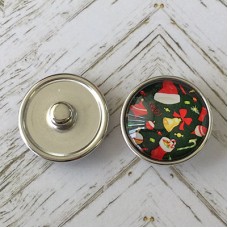 20mm Noosa Style Christimas Time Snap Chunks - Pack of 2