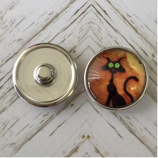 20mm Noosa Style Scaredy Cat Snap Chunks - Each