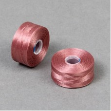 C-Lon Size AA Beading Thread Bobbin - Rose - 69m