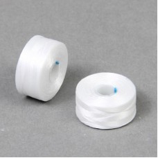 C-Lon Size AA Beading Thread Bobbin - White - 69m