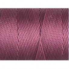 C-Lon .5mm Bead Cord #18 - Cerise - 86yd (78.6m)