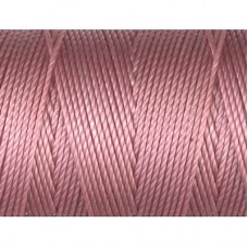 C-Lon .5mm Bead Cord #18 - Rose - 86yd (78.6m)