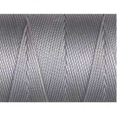 C-Lon Fine .4mm Tex 135 Bead Cord - Argentum - 50yd (45.7m)