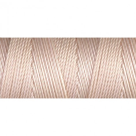 C-Lon 0.4mm Tex 135 Fine Bead Cord - Sea Shell - 50yd (45.7m)