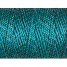 C-Lon 0.9mm Tex 400 Heavyweight Bead Cord - Teal  - 39yd (35.6m)