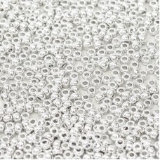 11/0 Czech Seed Beads - Crystal Labrador Full Coat - 12.5gm