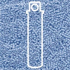11/0 Delica Beads - Matte Opaque Agate Blue - 7.2gm