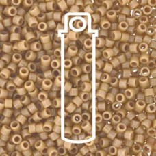 11/0 Miyuki Delica Beads - Duracoat Opaque Beige - 7.2gm