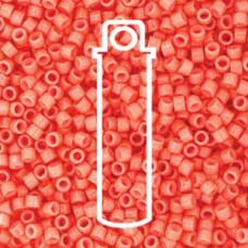 11/0 Delica Seed Beads - Duracoat Opaque Dark Salmon - 7.2gm
