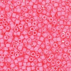 11/0 Delica Seed Beads - Opaque Carnation - 7.2gm