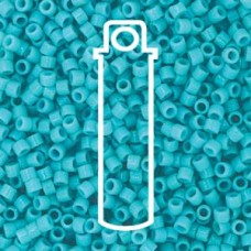 11/0 Delica Seed Beads - Duracoat Opaque Underwater Blue - 7.2gm