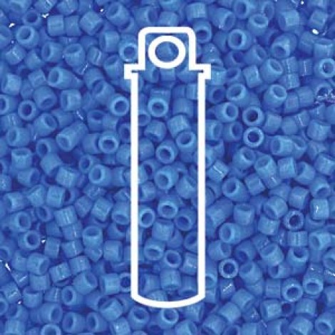 11/0 Delica Seed Beads - Duracoat Opaque Delphinium - 7.2gm