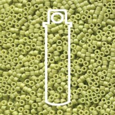 11/0 Delica Seed Beads - Duracoat Opaque Glazed Honeydew - 7.2gm