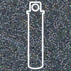 11/0 Delica Beads - Matte Brown AB - 7.2gm