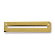 8x35mm Centerline Gold Plated Stainless Steel Beading Pendant - 1 row - Pack of 4
