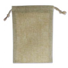 150x200mm Burlap Drawstring Pouches - Natural - Pack of 2