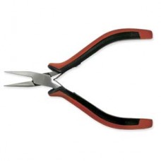 Beadsmith Super Fine Ergo Chain Nose Pliers - Red + Black