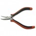 Beadsmith Super Fine Ergo Bent Chain Nose Pliers - Red + Black Beadsmith Super Fine Ergo Bent Chain Nose Pliers - Red + Black