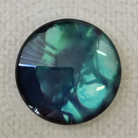 25mm Art Glass Backed Cabochons - Magic Forest Design 5 - Each 25mm Art Glass Backed Cabochons - Magic Forest Design 5 - Each